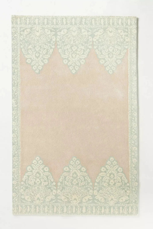 Blush & Mint Classic Arch Tufted Accent Rug