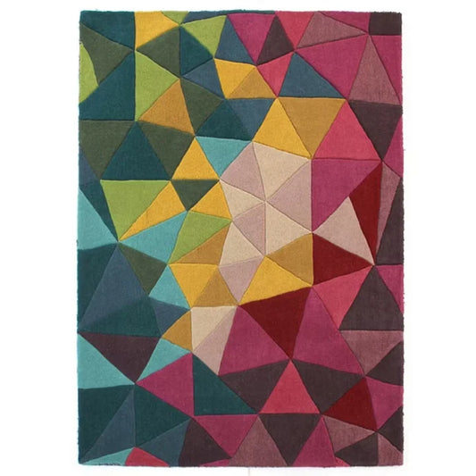 Prism Mosaic Hand-Tufted Wool Rug