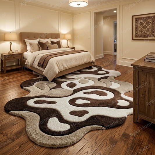 Pebble Contour Shaggy Carpet