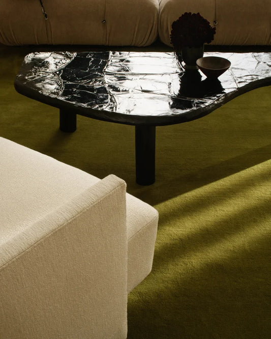 The Moss Meadow Hand-Tufted Wool Rug