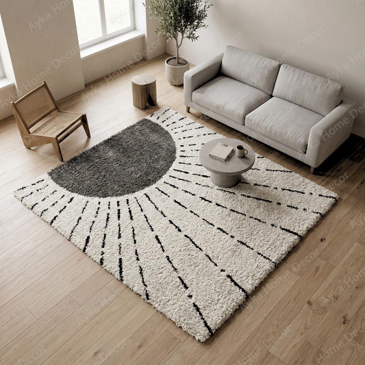 Solstice Horizon Shaggy Rug