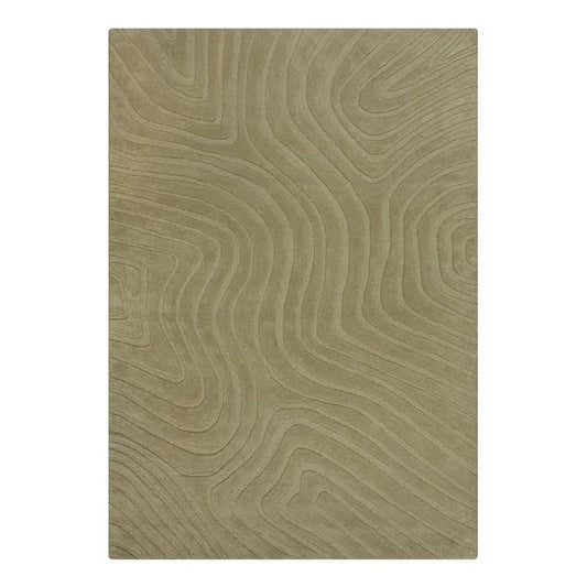 Modernist Sage Sculpted Terrain Hand-Tufted Wool Collection